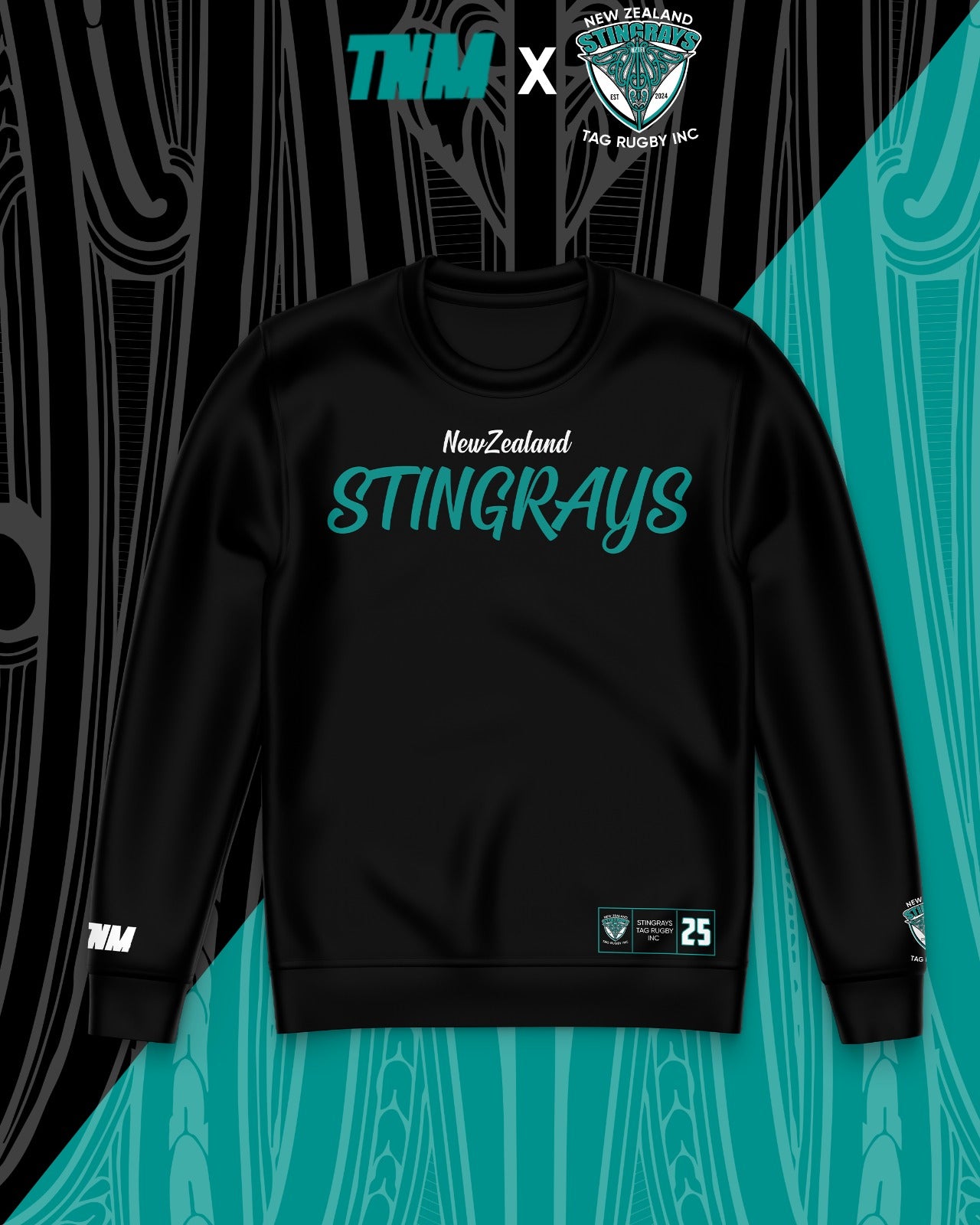 2025 Stingrays Crew neck Jumper