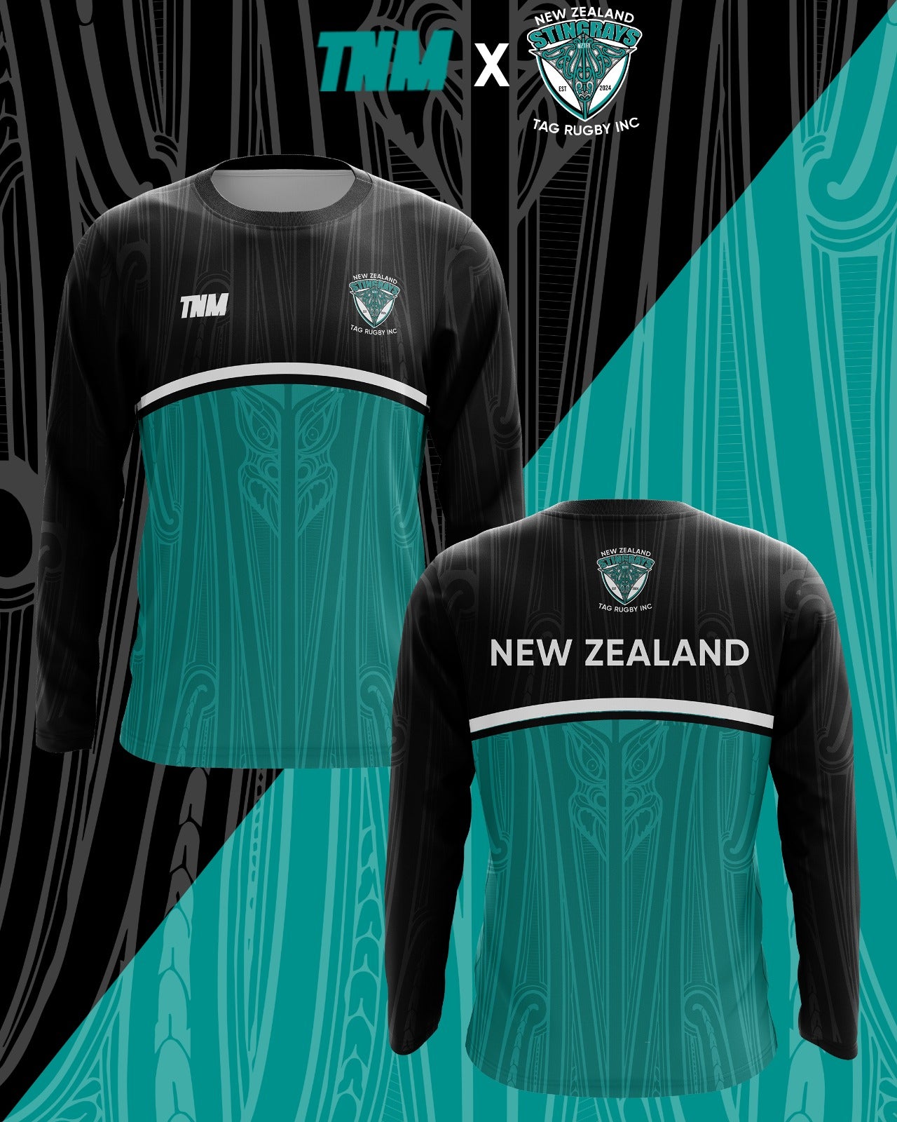 2025 Stingrays long sleeve T shirt