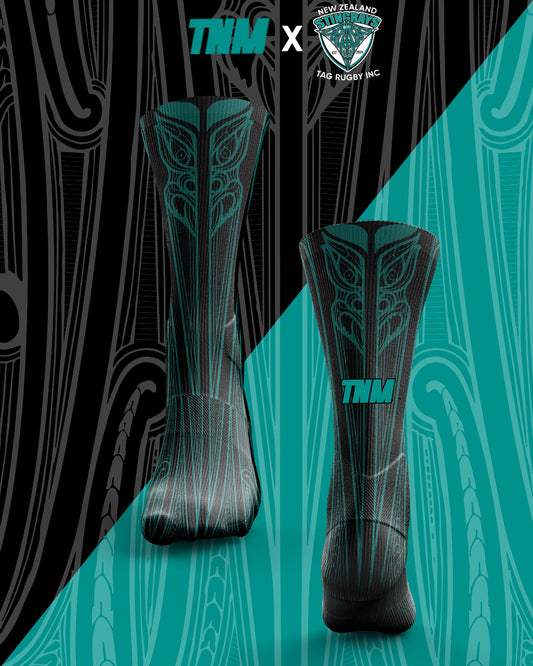 2025 Stingrays Grip socks - Black